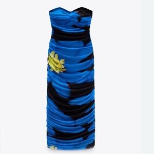 Zara Strapless Dress Small